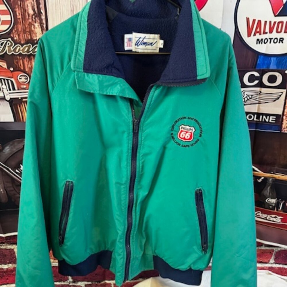 Phillips 66 Exploration And Production Mens Full Zip Jacket Size XL